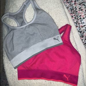 Two puma sports bras!